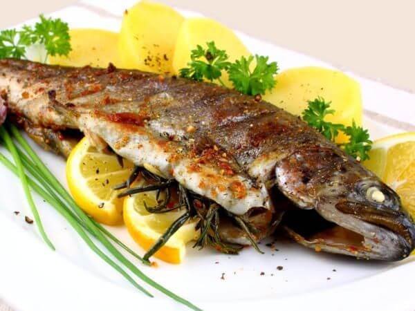 Baked Trout recipe main img