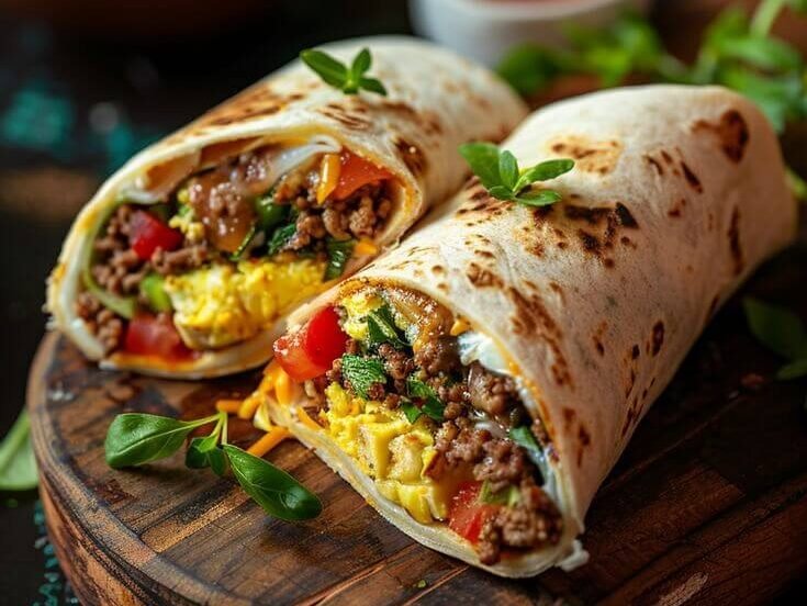 Quick & Easy Classic Breakfast Burrito Recipe