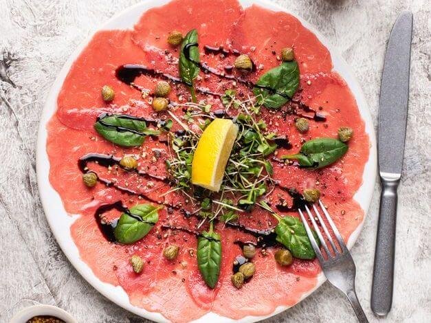 Carpaccio recipe main img