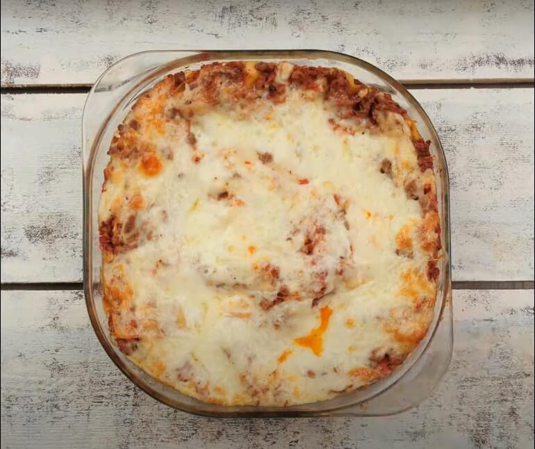 Classic Lasagna Recipe baked