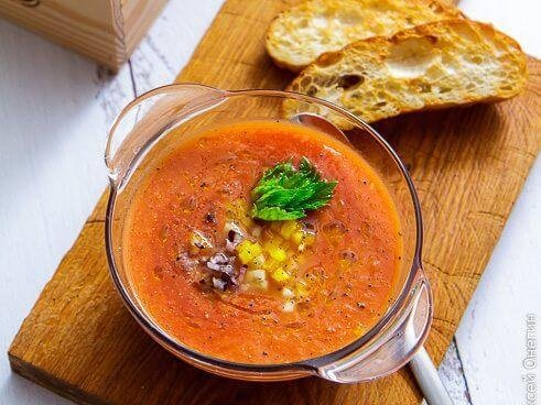 Gazpacho Soup recipe main img