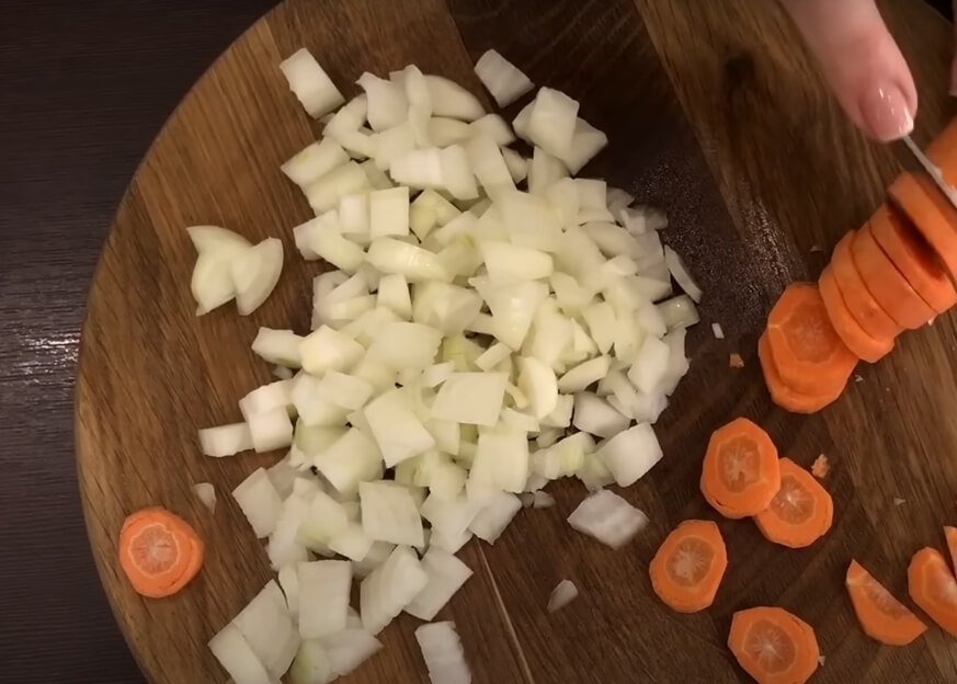 Homestyle Stew Recipe cut vegetables