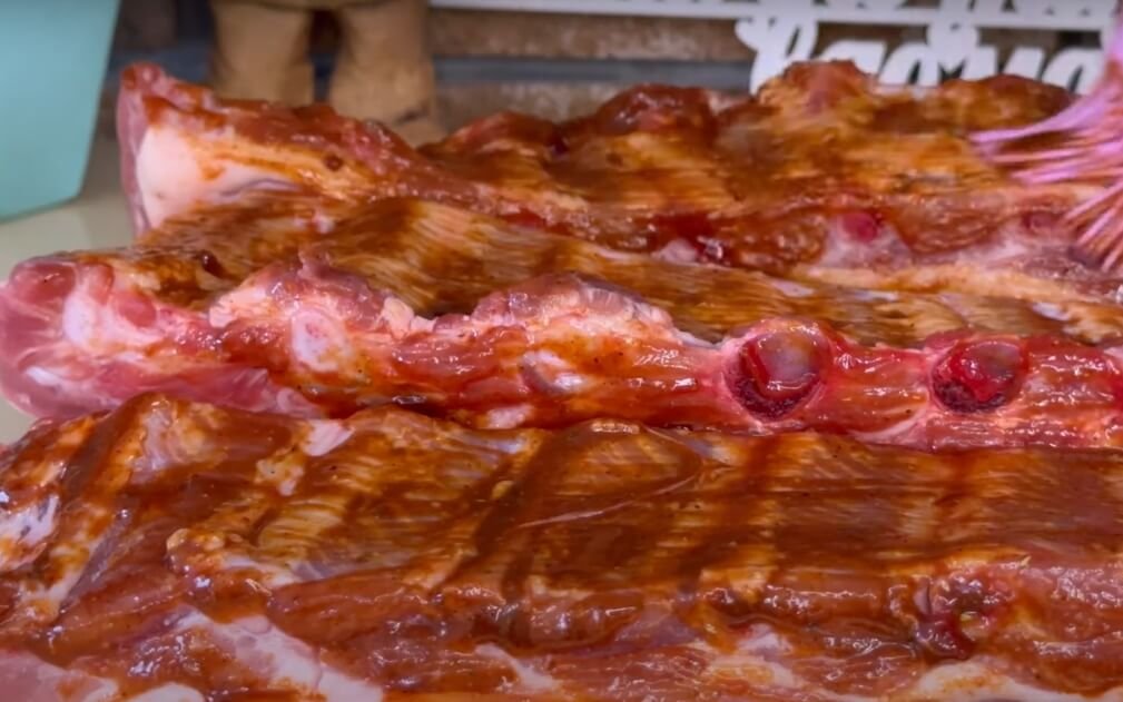 BBQ Ribs recipe cover ribs with marinade