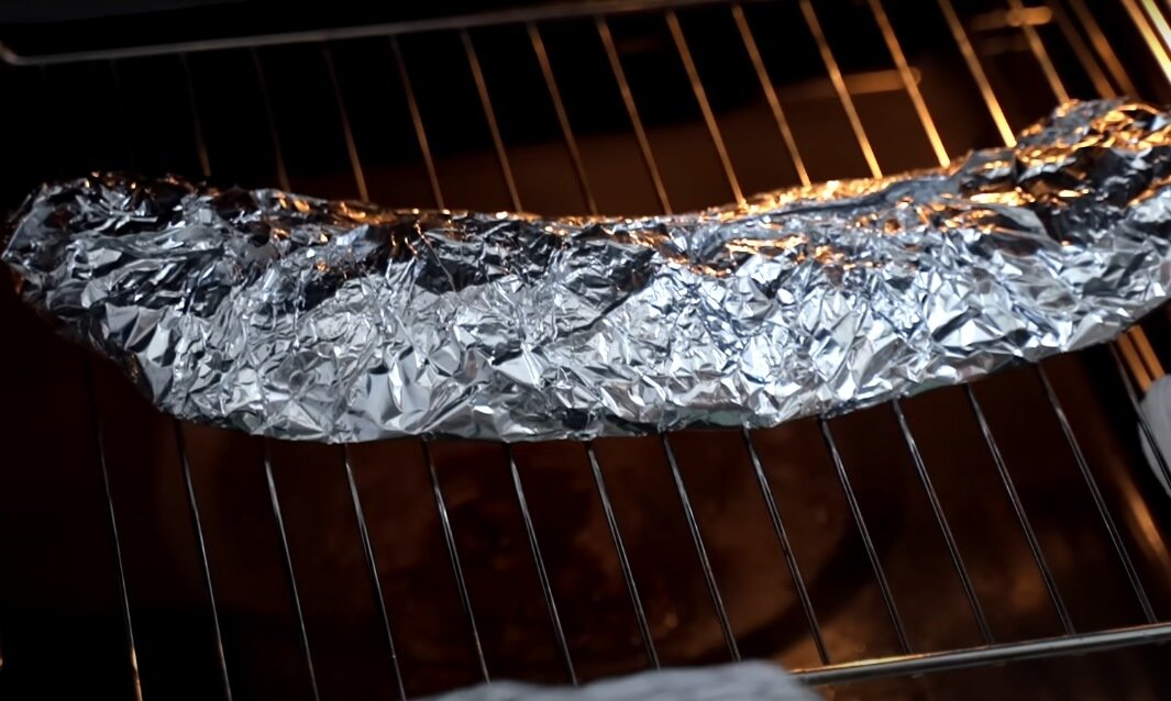 BBQ Ribs recipe wrap ribs in foil