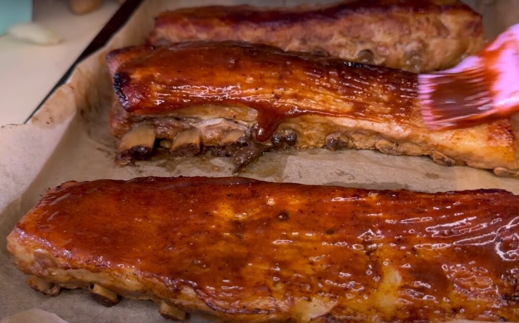 BBQ Ribs recipe remove foil
