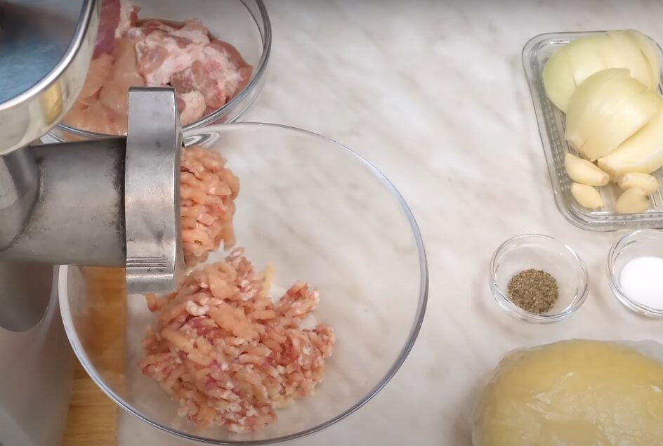 Classic Dumpling Recipe meat grinder