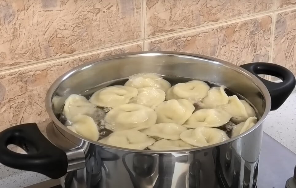 Classic Dumpling Recipe drop into boiling water