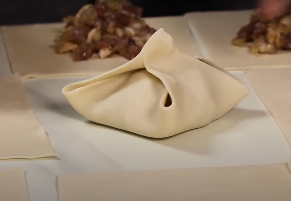 Classic Recipe Manty dumpling fold