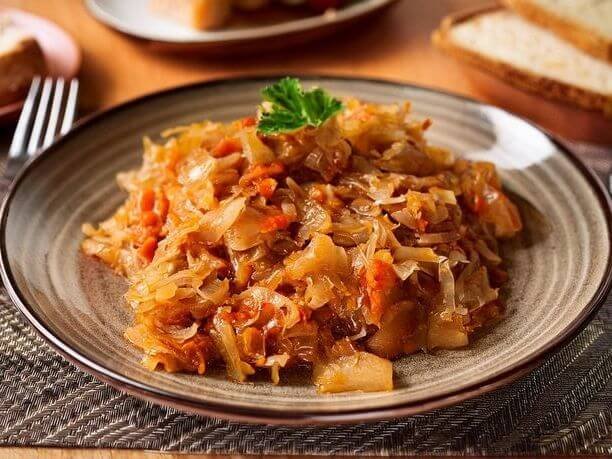 Braised Cabbage recipe serve
