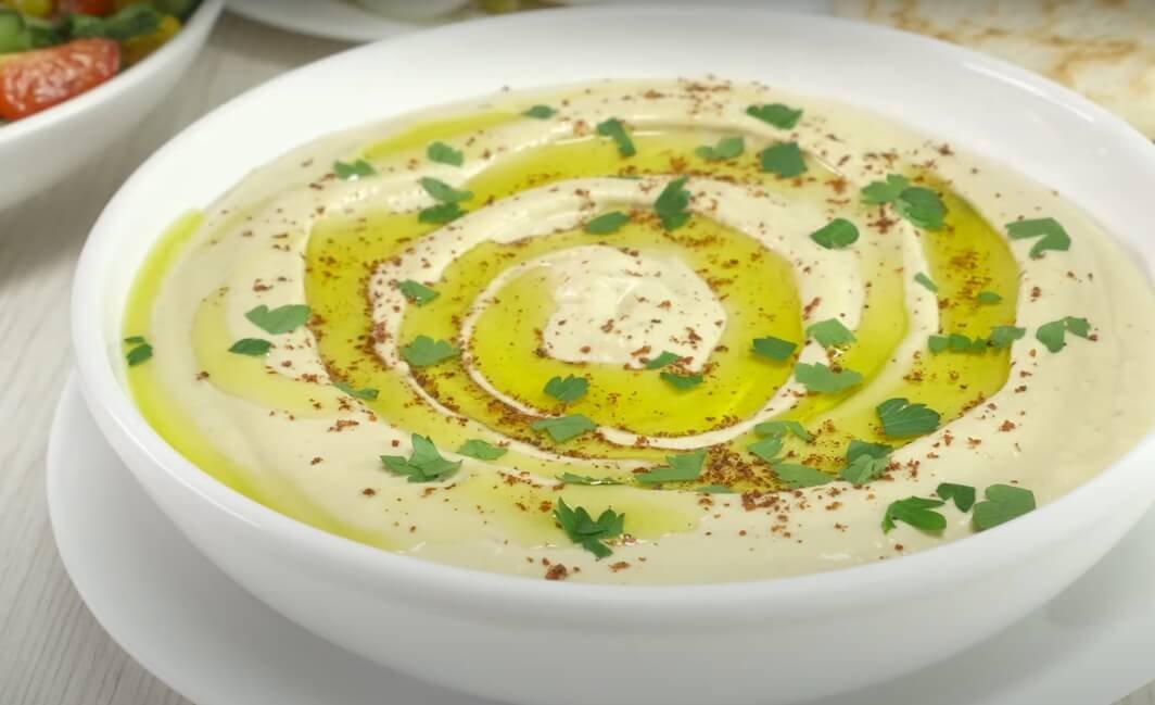 Hummus recipe serve