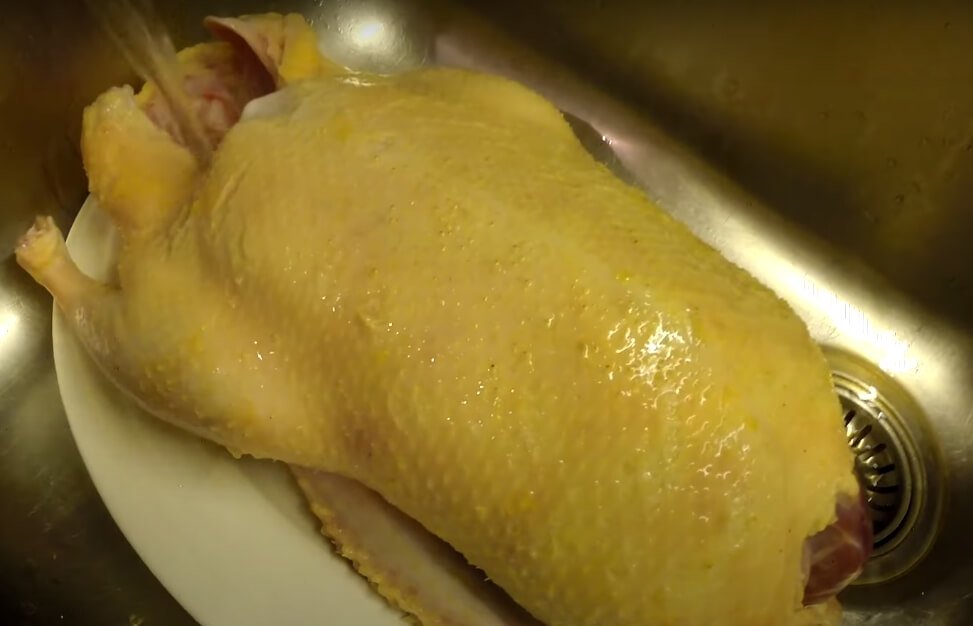 Peking Duck Recipe wash duck