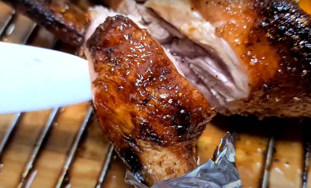 Peking Duck Recipe slice thinly