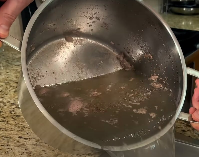 Мeated jelly recipe drain first water